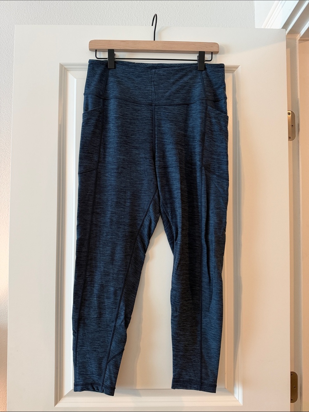 Victoria's Secret Dark Navy Heather High-Waist Leggings